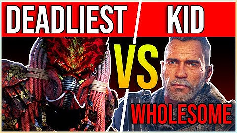 WHOLESOME KID vs DEADLIEST PREDATOR "RAGES but SINGS?!" | Predator Hunting Grounds Prey 2022