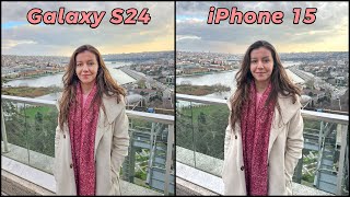 Samsung Galaxy S24 vs iPhone 15 Camera Test