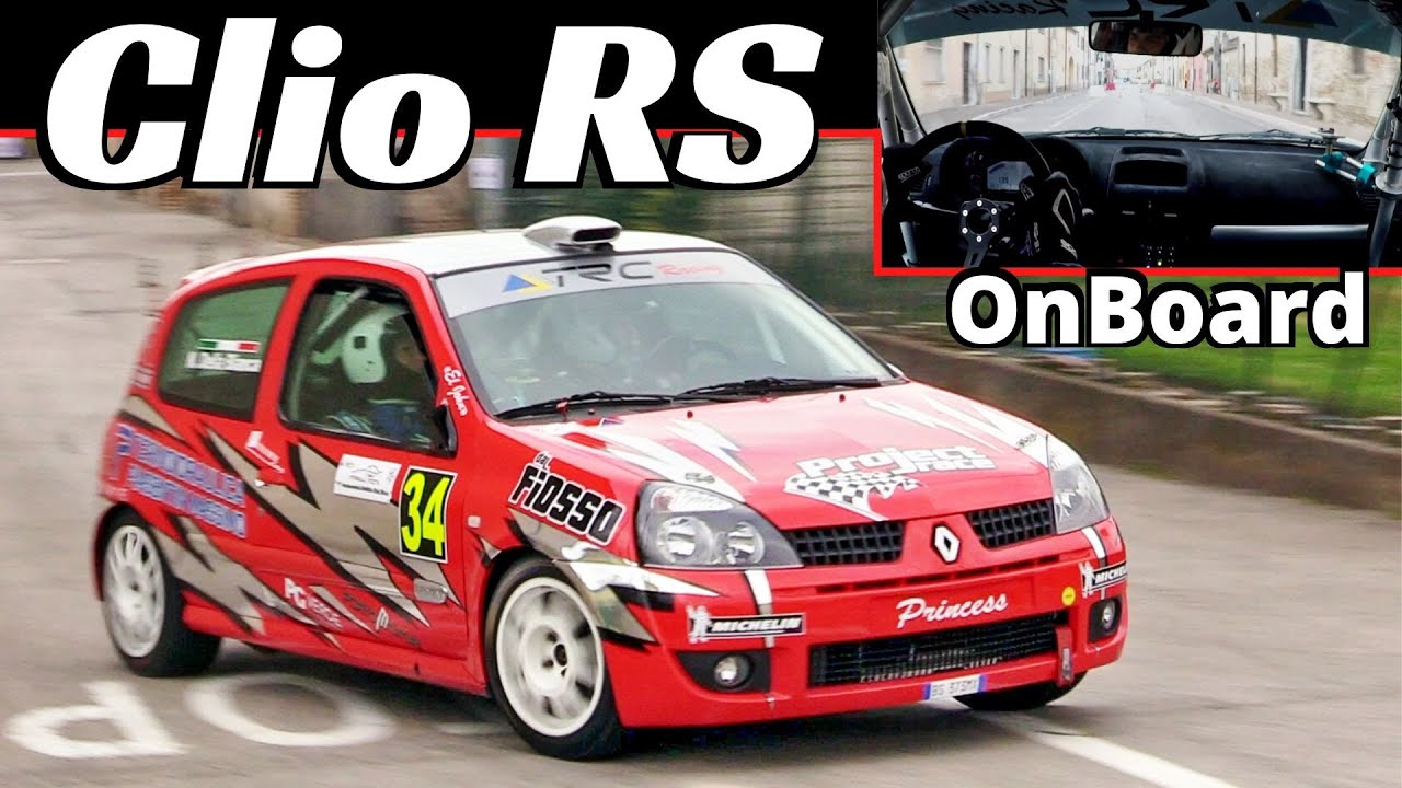 Renault Clio II 2.0 RS Gr.N3 + OnBoard - Action at Formula Driver/Slalom Mariana Mantovana