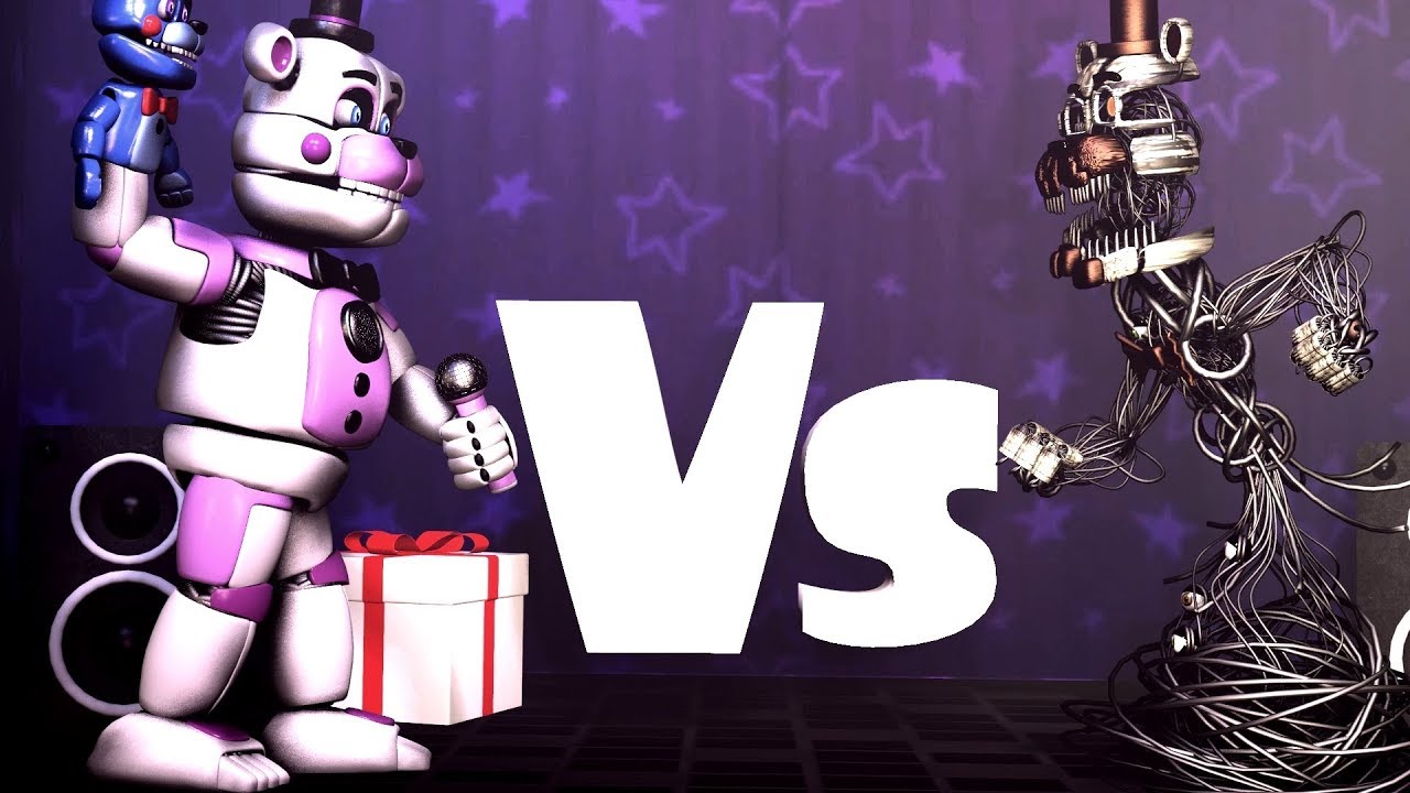 Unmolten Freddy and Molten Freddy