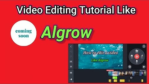 @Algrow How to edit a video like Algrow | Video Editing Tutorial Like Algrow | Part 1