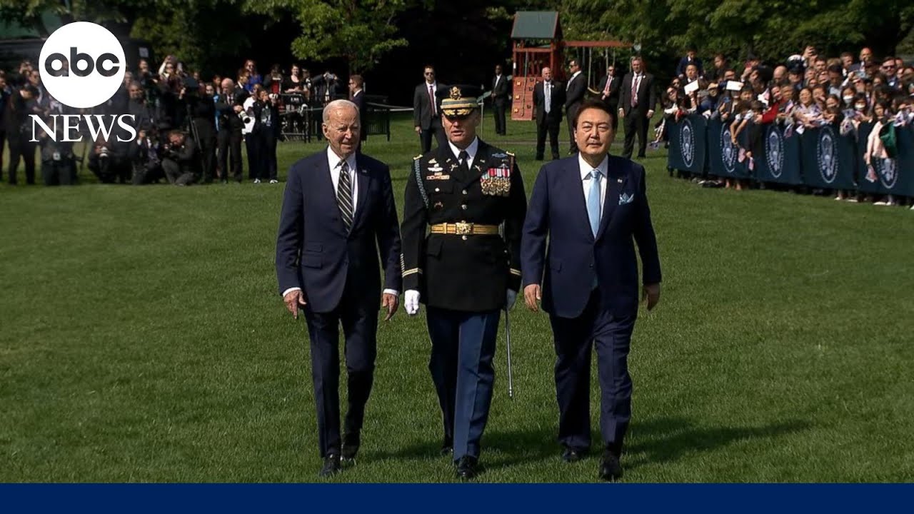 Biden Hosts South Korean President Yoon Suk Yeol at the White House