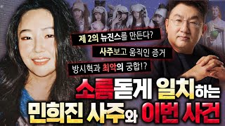 민희진 사주 봤는데 도파민 터졌습니다..🫠 ㅣ민희진 사주로 본 기자회견, 방시혁 궁합, 향후 미래(제 2의 뉴진스)