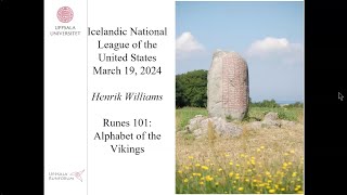 Runes 101: Alphabet of the Vikings  INLUS Webinar