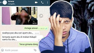 AYAH JANGAN SAKITI AKU !!😱 | Chat Story Horror Indonesia #TERSERAM