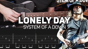 System Of A Down - Lonely Day (Guitar Lesson with TAB)