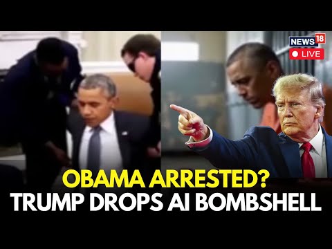 Barack Obama's Arrested? | Donald Trump Posts An AI Video Says "No One Is Above Law" | LIVE | N18G