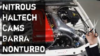 Nitrous 'Barra' Falcon running on the new Haltech Plug & Play ECU