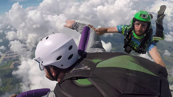 Jeff  Mathis AFF Class B jump and bag lock malfunction 12 Aug 2018