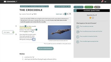 CommonLit Student Preview for Teachers
