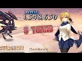 【FGO】 White Dragon vs Red Dragon - Albion 『3T Clear』 ft. Artoria Pendragon (Saber)