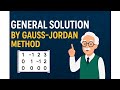 Gauss Jordan Method | Consistency and Inconsistency#gaussjordanmethod #gausseliminationmethod #2025