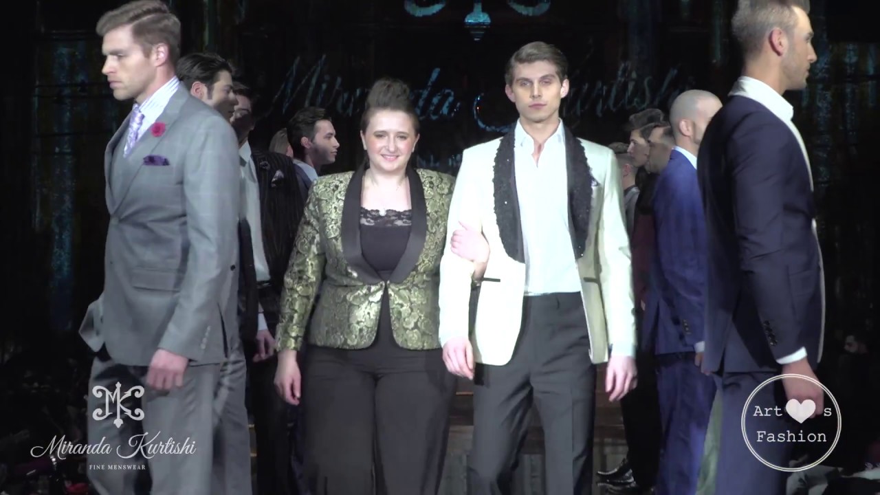 Miranda Kurtishi Fine Menswear at New York Fashion Week NYFW Art Hearts Fashion