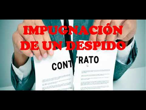 Video: Cómo Impugnar El Despido