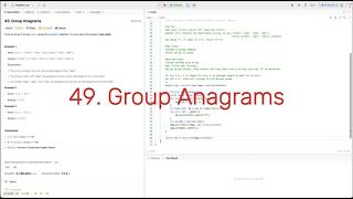 Group Anagrams - Leetcode 49 - Java