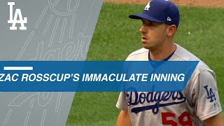 Zac Rosscup Throws An Immaculate Inning Vs. Mariners