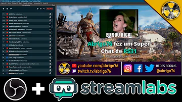 Como colocar o Streamlabs no Obs?