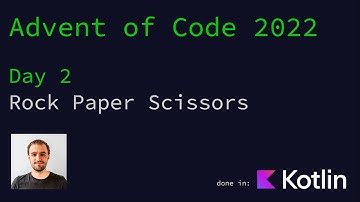 Advent of Code 2022 - Day 2 - Rock Paper Scissors done in Kotlin