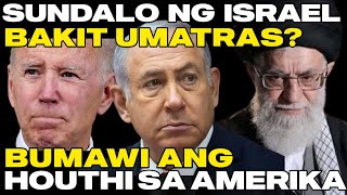 BAKIT UMATRAS ANG SUNDALO NG ISRAEL | GRABE!  GUMANTI NA ANG YEMEN AT IRAN SA ISRAEL AT US