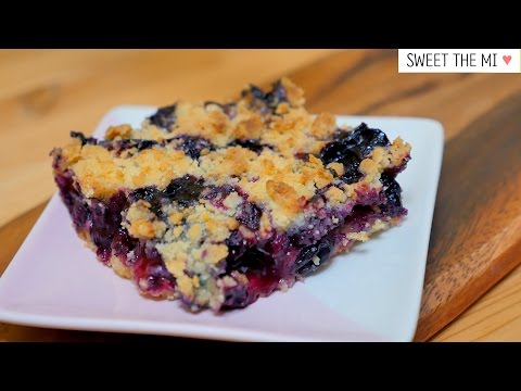 블루베리 크럼블 Blueberry Crumble [FOOD VIDEO] [스윗더미 . Sweet The MI]