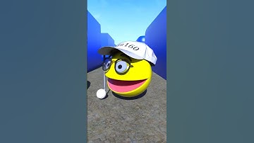 pac Man golf 💰💰 #gameplay #ballsort #game #shorts #games #pacman #golf #viral