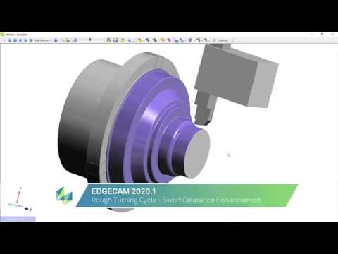 Desbaste Torno | EDGECAM 2020.1