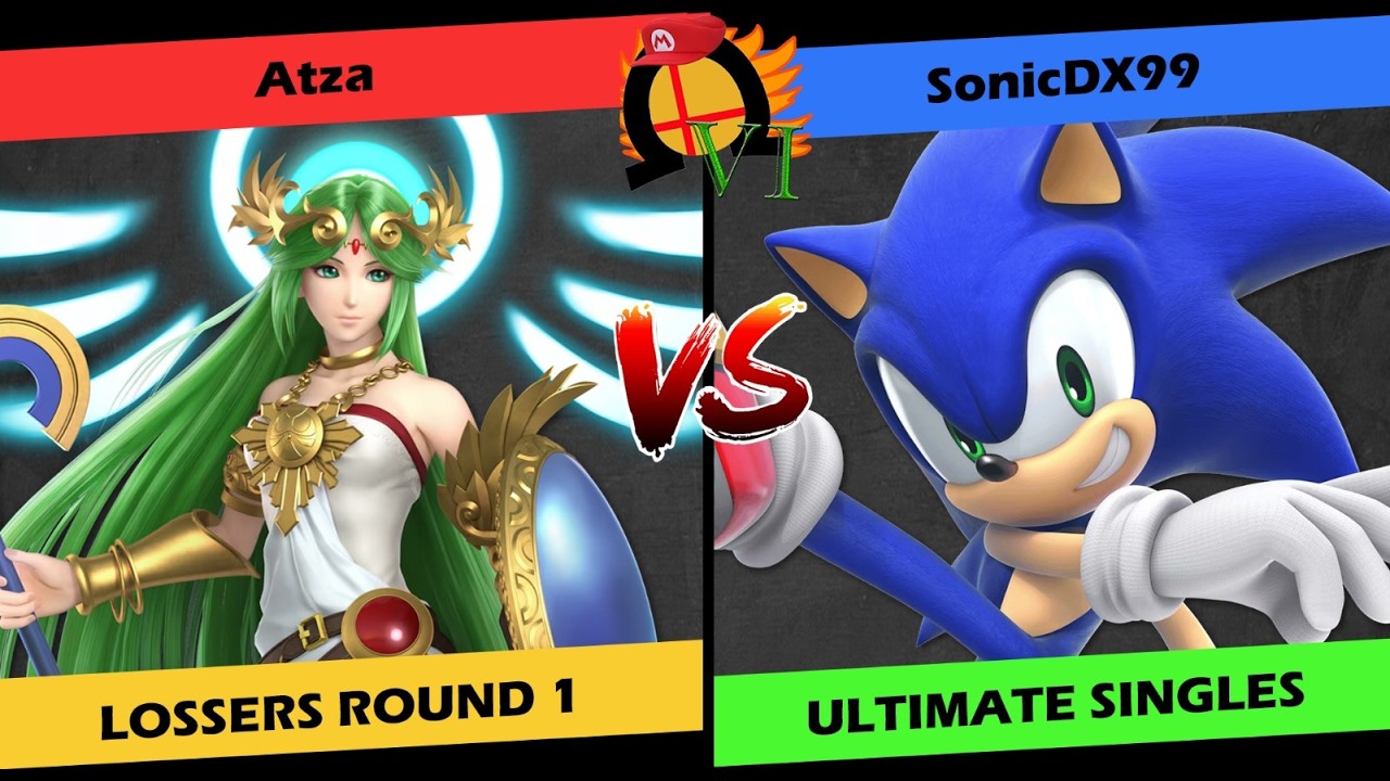 Ultimate Omega Mastery 6 Lossers Round 1 Atza vs SonicDX