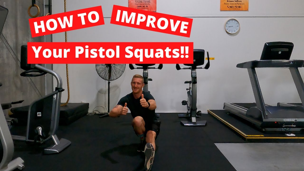 IMPROVING YOUR PISTOL SQUATS | workout routine to learn how to pistol ...