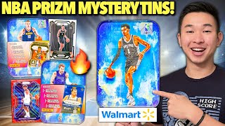 These new NBA Card Mystery Tins from Walmart contain many years of Prizm Basketball packs (HEAT)!
