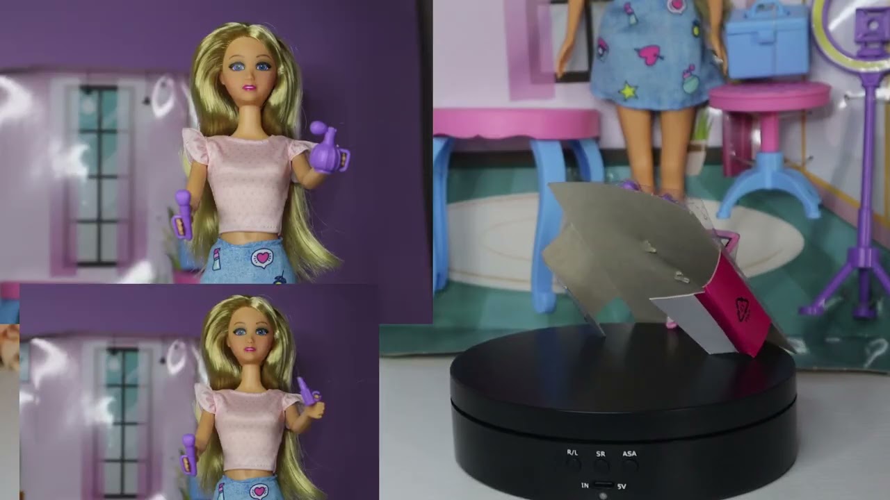 Moya Mia Vlogger Set doll Unboxing & Review