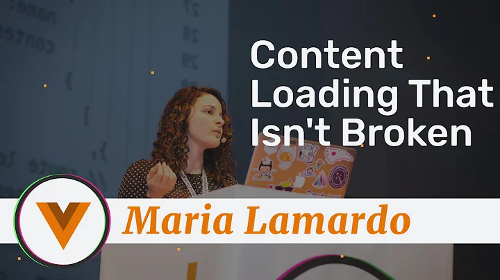Maria Lamardo - Vue Announcer - Content Loading Th...
