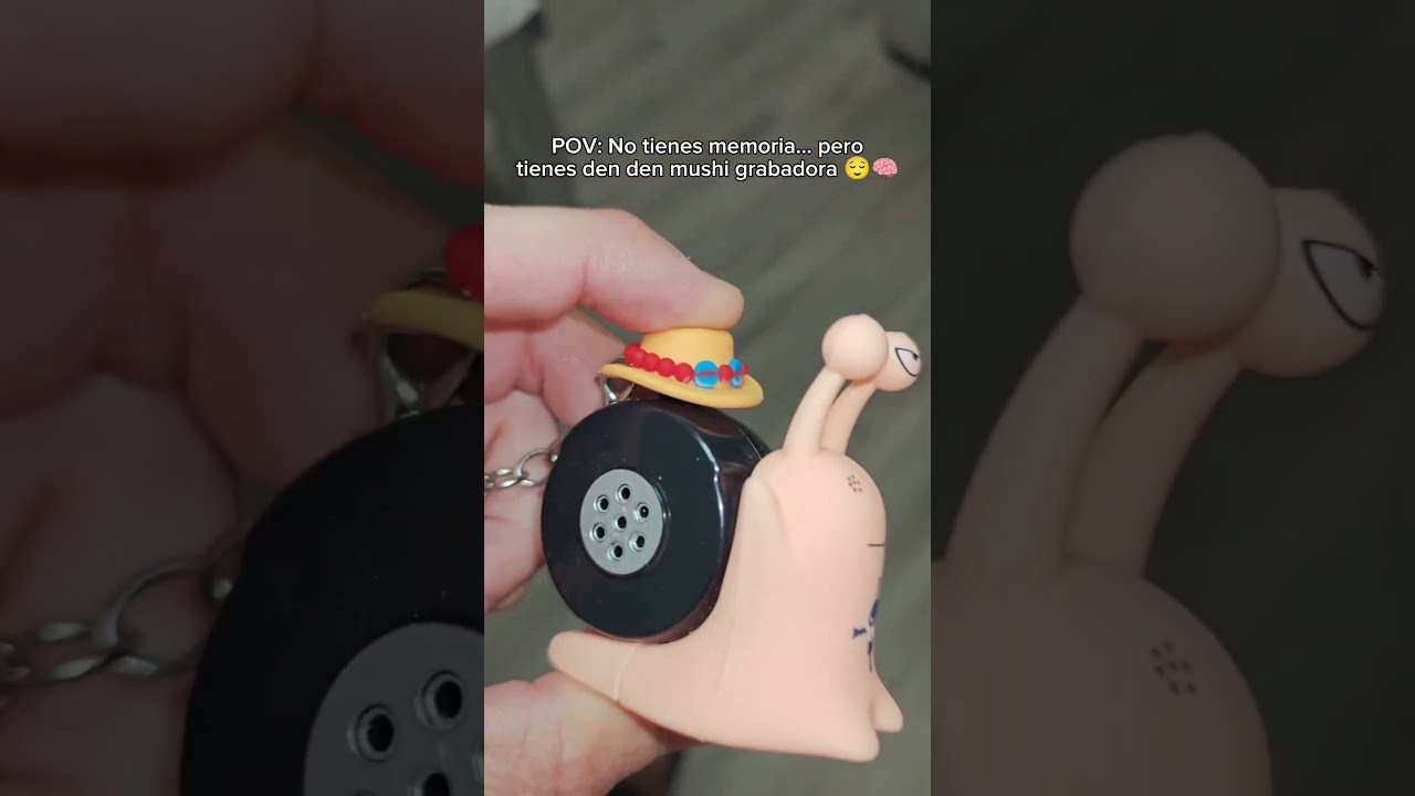 NO TENGO MEMORIA PERO... TENGO DEN DEN MUSHI GRABADORA 🐌😂