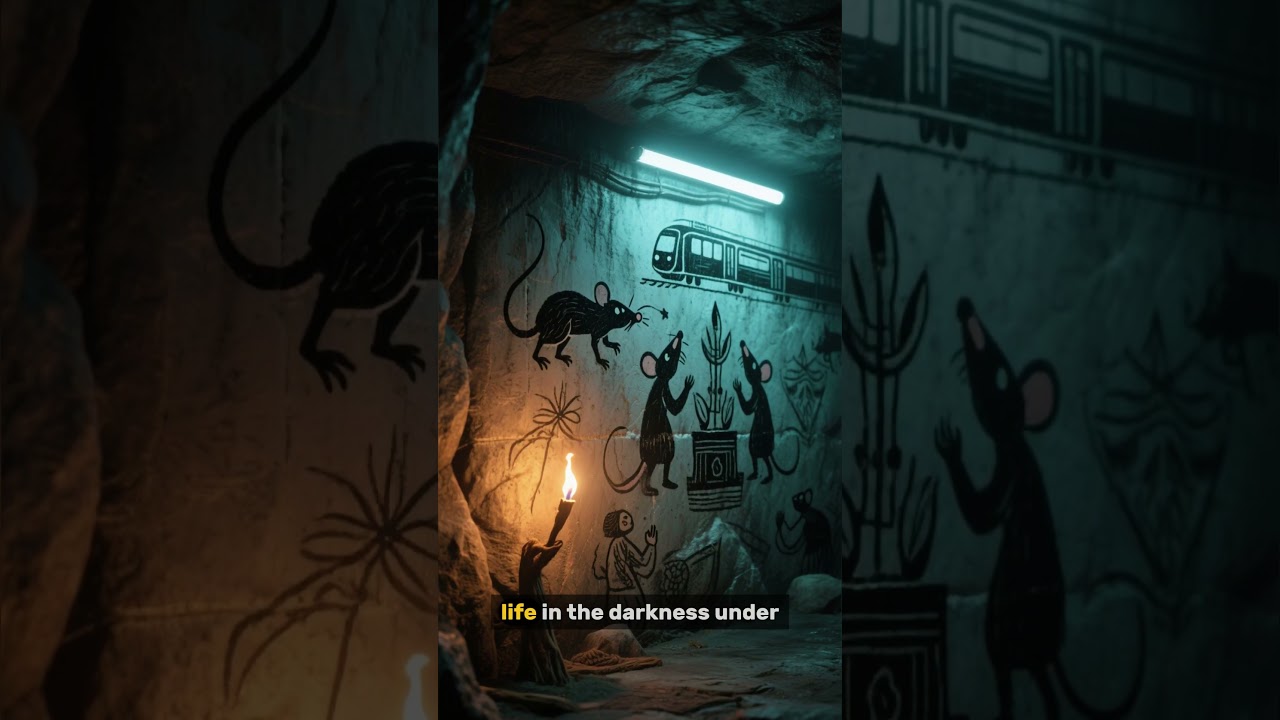 Primitive humans living beneath Brooklyn 