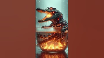 Crocodile robot #robot #robotictoys #toys #robotic #masmaltoys #shorts