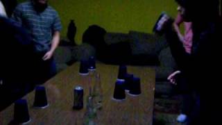 Flip Cup... Girl Kicks Everyones