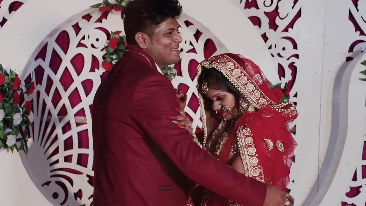 Simran Reception Dheeraj and Simran RECEPTION - YouTube