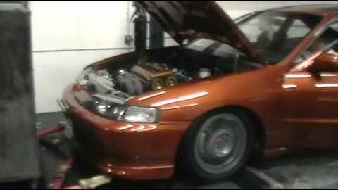 1.8L LSVTEC Turbo Integra Dyno-tune Session