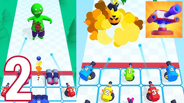 Shooting Towers - Gameplay / Walkthrough - Part 2 (IOS & Android) - Huge Upgrades!