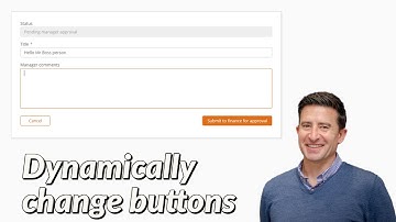 How can I dynamically change buttons?