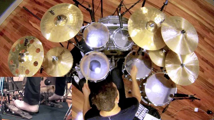 Meshuggah - ObZen Album Medley Drum Cover by Troy Wright