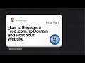 How to Register a Free .com.np Domain and Host Your Website | Final Part