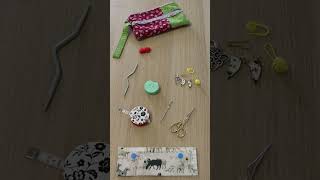 Meine Projekttaschen-Essentials 👝 #maschenmokka #stricktipps