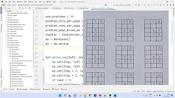 Python program to create 2 digit addition offline worksheet for kids | demo, code walkthrough