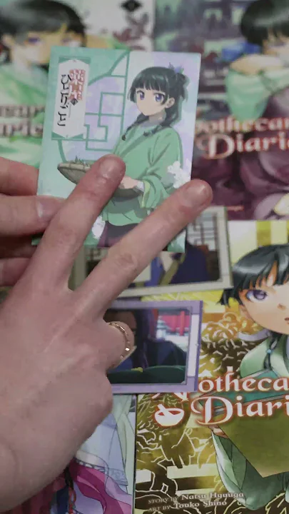 Unboxing Apothecary Diaries Cards!!