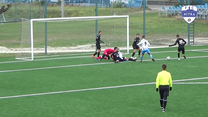 FC Nitra - FK DAC 1904  Dunajská Streda 4:0, 16.kolo I.LMD U16