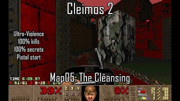 Doom II: Cleimos 2 - Map05: The Cleansing (UV-MAX)