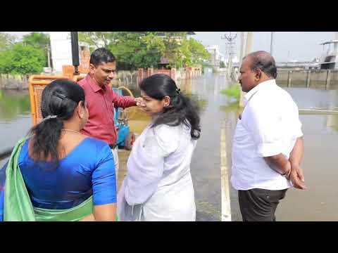 தூத்துக்குடி, ஆதிபராசக்தி நகர் – ரஹ்மத் நகர் பகுதிகளில் கனமழை வெள்ளம்