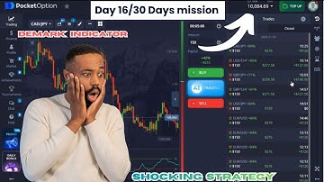 Shocking Binary Option Strategy | Demark Indicator | Pocket Option New Trading Strategy 2025