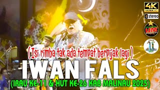 Iwan Fals Live show👉 Lagu Isi rimba tak ada tempat berpijak lagi || Irau ke-11 Kab Malinau Thn 2025