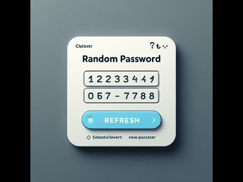 Random Password Generator